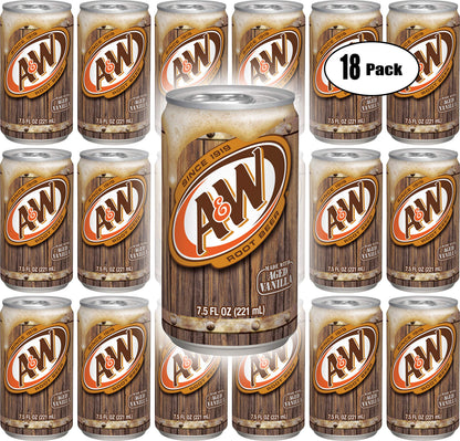 A&W Root Beer, 12 Fl Oz Can, (Pack of 15, Total of 180 Fl Oz)
