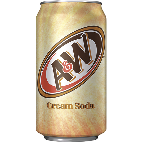 A&W Cream Soda 12oz Cans