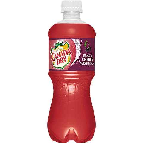Canada Dry Black Cherry Wishniak Flavored Soda 12oz Cans
