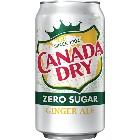 Canada Dry Zero Sugar Ginger Ale 12oz Cans