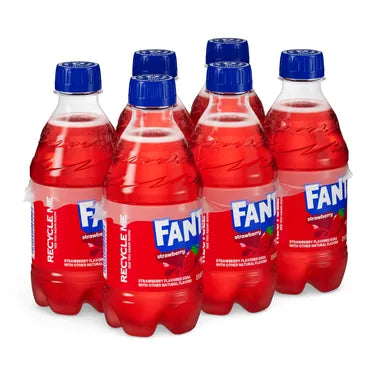Fanta Strawberry 12 oz bottles