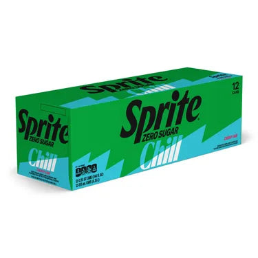 Sprite Zero Sugar Chill 12 Oz Cans